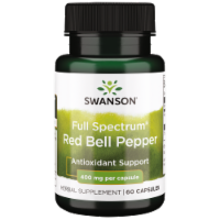 Swanson Full Spectrum Red Bell Pepper 400 mg 60 Capsules