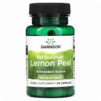 Swanson Full Spectrum Lemon Peel 400 mg - 60 Capsules
