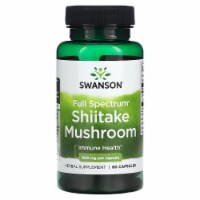 Swanson Full Spectrum Shiitake Mushroom 500 mg 60 Capsules