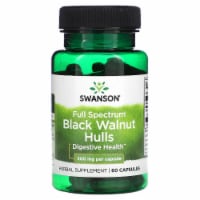 Swanson Full Spectrum Black Walnut Hulls 500 mg - 60 Capsules