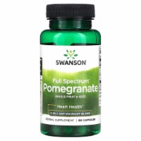 Swanson Full Spectrum Pomegranate Whole Fruit and Seed 60 Capsules
