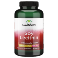 Swanson Lecithin Non-gmo 1,200 mg 90 Softgels