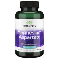 Swanson Magnesium Aspartate - 133 mg Elemental Magnesium 685 mg 90 Capsules