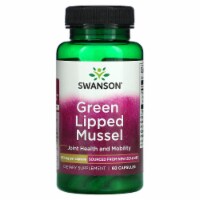 Swanson Green Lipped Mussel 500 mg - 60 Capsules
