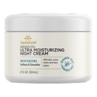 Swanson Argan Oil Ultra Moisturizing Night Cream 2 fl oz Cream