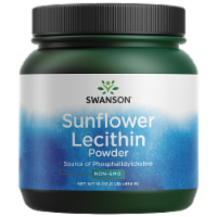 Swanson Non-gmo Sunflower Lecithin Powder, 16 oz