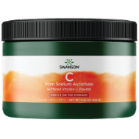 Swanson Buffered Sodium Ascorbate Vitamin C Powder 4.23 oz Powder