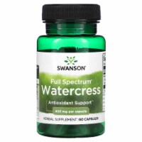 Swanson Full Spectrum Watercress 400 mg - 60 Capsules