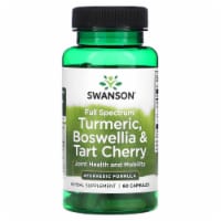 Swanson Full Spectrum Turmeric Boswellia & Tart Cherry - 60 Capsules