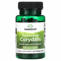 Swanson Full Spectrum Corydalis 400 mg - 60 Veggie Caps