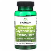 Swanson Full Spectrum Cayenne and Fenugreek - 60 Veggie Capsules