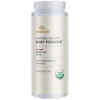 Swanson Certified Organic Baby Dusting Powder Talc-Free Tapioca and Cornstarch Powder - Perspective: Main