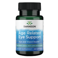 Swanson Age Related Eye Support - Featuring Lutemax Lutein and Zeaxanthin 60 Sgels Perspective: Main