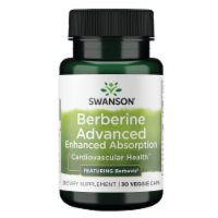 Swanson Berberine Advanced Enhanced Absorption - Featuring Berbevis 550 mg 30 Veg Caps