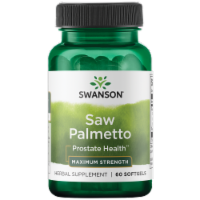Swanson Saw Palmetto - Maximum Strength 320 mg 60 Softgels