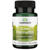Swanson Saw Palmetto 160 mg 120 Softgels