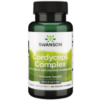 Swanson Cordyceps Extract Complex with Reishi and Shiitake Mushrooms for Immune Health