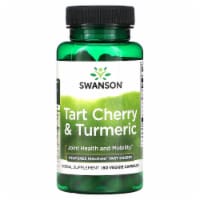 Swanson Tart Cherry & Turmeric - 60 Veggie Capsules