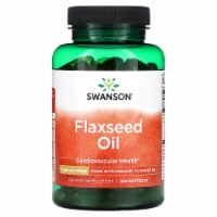 Swanson Flaxseed Oil (Omegatru) 1,000 mg 100 Softgels