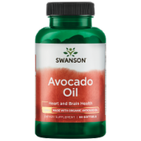 Swanson Avocado Oil 60 Sgels, Essential Fatty Acids