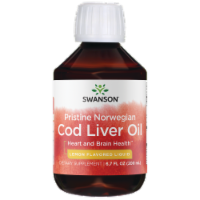 Swanson Pristine Norwegian Cod Liver Oil 6.7 fl oz Liquid