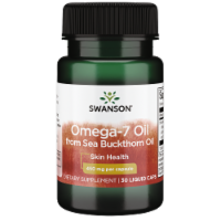 Swanson Omega-7 Oil From Sea Buckthorn Oil 450 mg 30 Liq Capsules
