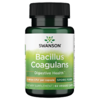 Swanson Bacillus Coagulans - Probiotic Supplement Supporting Digestive Health with 6 Billion