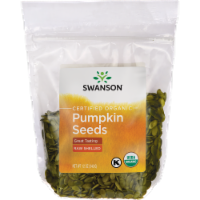 Swanson Certified Organic Pumpkin Seeds, Shelled 12 oz Package