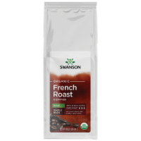 Swanson Organic French Roast Decaf Whole Bean Coffee - Dark Roast 16 oz Package