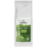 Swanson Organic Green Tea - Loose Leaf 3.5 oz Package