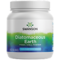 Swanson Diatomaceous Earth Fossil Shell Powder 100% Pure Food Grade 1 lb Powder
