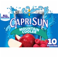 Capri Sun Mountain Cooler Mixed Fruit Juice Box Pouches Perspective: Main