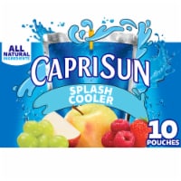 Capri Sun Splash Cooler Mixed Fruit Juice Box Pouches