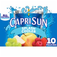 Capri Sun Splash Cooler Mixed Fruit Juice Box Pouches Perspective: Main