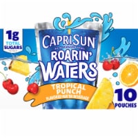 Capri Sun Roarin' Waters Tropical Tide Flavored Water Kids Drink Pouches