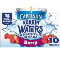 Capri Sun Roarin' Waters Berry Rapids Flavored Water Kids Drink Pouches