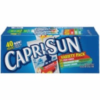 Capri Sun® BEVERAGE,JUICE,FRUIT,40CT 444