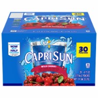 Capri Sun® Wild Cherry Flavored Juice Drink Blend Pouches Perspective: Main