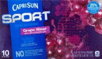 Capri Sun Sport Grape Blast Flavored Water Beverage Pouches Perspective: Main