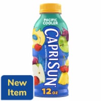 Capri Sun Pacific Cooler Mixed Fruit Flavored Juice Drink Blend from concentrate, Bottle Perspective: Main
