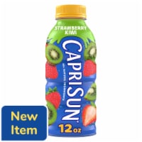 Capri Sun Strawberry Kiwi Naturally Flavored Juice Drink Blend Perspective: Main