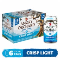 Angry Orchard Crisp Light Apple Hard Cider Beer Perspective: Main