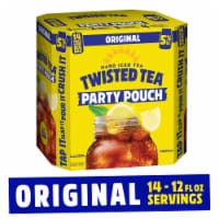 Twisted Tea Original Party Pouch Hard Iced Tea Perspective: Main