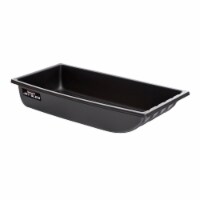 Shappell Laker JS1 Jet Molded Polyethylene Ice Fishing Snow Sled with Runners - Black Perspective: Main