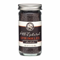 Pepper Creek Farms 300A All Natural Chocolate Sprinkles - Pack of 12