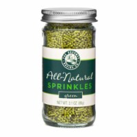 Pepper Creek Farms 300C All Natural Green Sprinkles - Pack of 12
