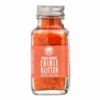 Pepper Creek Farms 400K Coral Orange Edible Glitter - Pack of 6