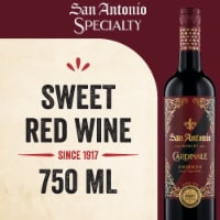 San Antonio Specialty Cardinale California Sweet Red Wine