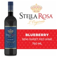 Stella Rosa Blueberry Semi Sweet Italian Red Wine Perspective: Main