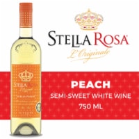 Stella Rosa Peach Semi-Sweet White Blend Italian Wine Perspective: Main